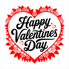 Happy Valentine's Day. Vector hand drawn seamless pattern with hearts. Decor for Valentine's Day, weddings. Print for gift paper, packaging, wallpapers, clothes, textiles