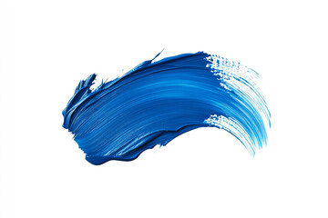 Single Swipe of Paint Isolated