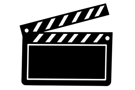 recommend clip art: Movie clapperboard silhouette, Clapperboard glyph icon, Movie clapper board,