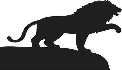 lion silhouette