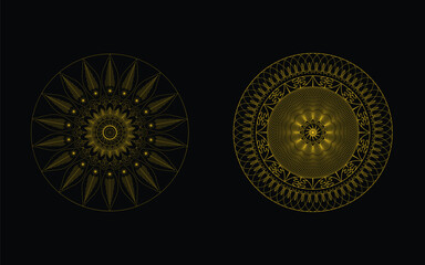 Beautiful and Creative colorful mandala art design artwork and white background, elegant design.