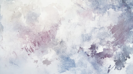 Naklejka premium Abstract watercolor aesthetic horizontal background. Hand drawn vector splatter texture. Brush stroked painting pastel color watercolour