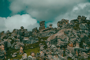 Bosque de piedras Huayllay Peru