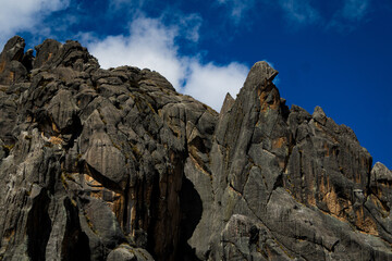 Bosque de piedras Huayllay Peru