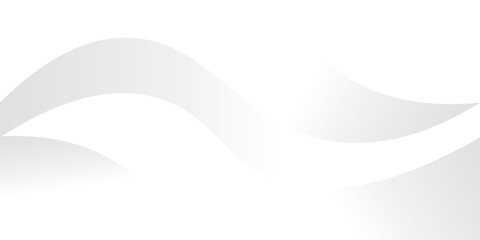 clean gray white backgroud curve wavy minimalist pattern design.vector