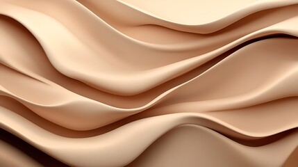 Obraz premium Abstract Beige Waves Smooth Surface Texture