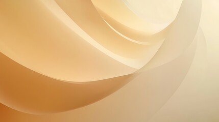 Abstract Beige Curves Soft Gradient Background