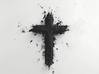 Ash Wednesday Cross Image Powerful Lent Symbol