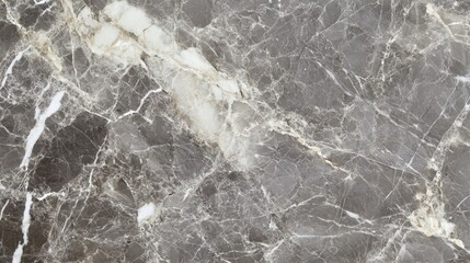 Fototapeta premium Elegant gray marble with smooth surface showcases subtle white and cream veins, perfect for luxurious interior design