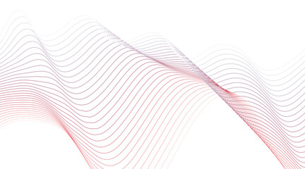 Modern colorful wavy lines pattern design element. Suitable for banner, cover, poster, Futuristic technology background. colorful line wave light screen abstract illustration.