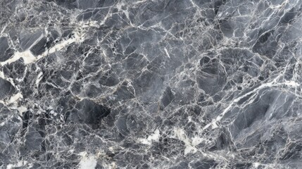 Obraz premium Elegant gray marble texture showcasing smooth surface with natural white and cream veins for a luxurious backdrop