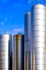 modern industry silo in austria