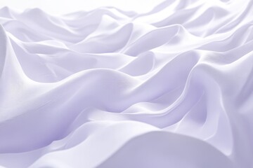 Obraz premium A detailed shot of a pure white fabric texture