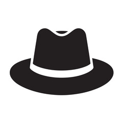 black hat silhouette 