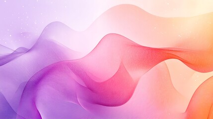 Abstract Pink Purple Waves Flowing Design