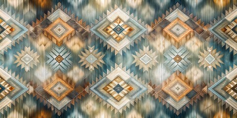 Obraz premium Scandinavian Abstract Pattern: Long Exposure Web Banner & Branding Design