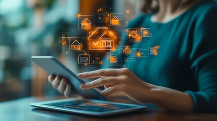 A digital marketing professional creating an online store