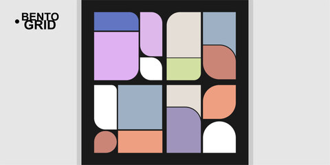 Modular shapes and bento grid