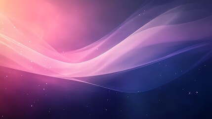Abstract Pink and Purple Wave Background Design