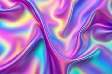 full frame multicolor iridescent fabric texture