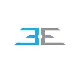 Obraz premium Letter ee logo icon design template. initial ee letter logo design vector template, ee logo, ee icon, ee symbol, ee vector, ee letter, ee initial, ee design, ee shape, ee unique logo, ee simple logo.