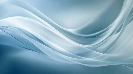 Fototapeta premium Abstract Blue Swirling Wave Design Background