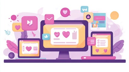 Creative Workspace with Collaboration Tools and Devices