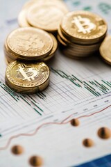 A pile of coins sits on a flat surface