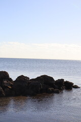 rocks in the sea