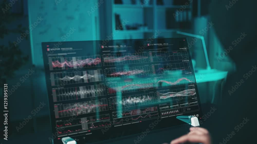 Wall mural hacker breaches an intelligence agency database using advanced technology