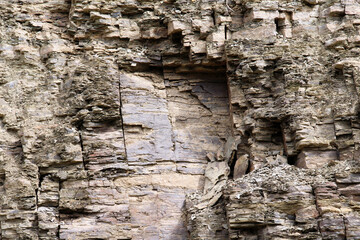 Deposits of the Upper Devonian mudstone and siltstone horizon