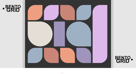 Modular shapes and bento grid