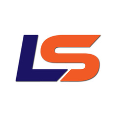 Web line modern color full logo design