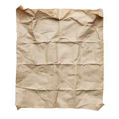 Crumpled natural paper with organic texture for creative background design