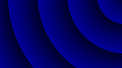 Stylish abstract background featuring gradient concentric circular patterns in shades of blue, evoking depth and modernity.
