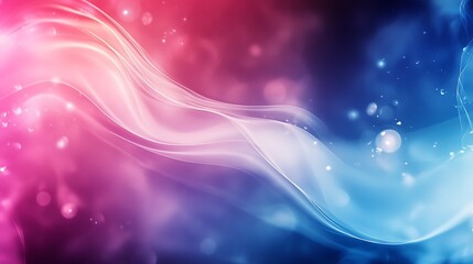 Fototapeta premium Abstract Pink And Blue Wave Background Design