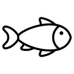 Naklejka premium Fish Icon