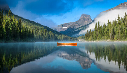 lake in the mountains