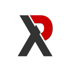 Web line modern color full logo design