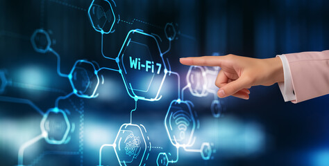 Wi-Fi 7 Next Generation Networking Communication. Reaching new levels of performance