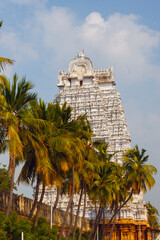 Sri Ranganatha Swamy Temple, Srirangam, Hinu Temple in Trichy, Tamil Nadu, India. Place of worship.