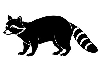  black silhouette vector, Simple silhouette Design vector icon with white background. Wild animal silhouette