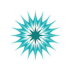 Fototapeta premium Water Flash Mandala Modern Colorful natural Design Elements