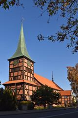 Roman Catholic Church in Stegna, Poland