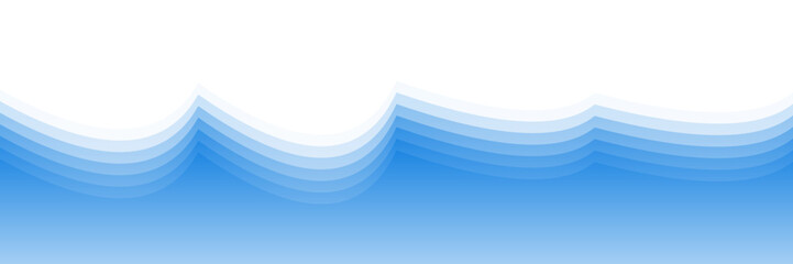 gradient repeating waves pattern