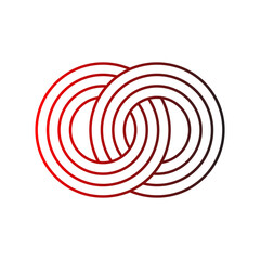 creative modern color full logo design