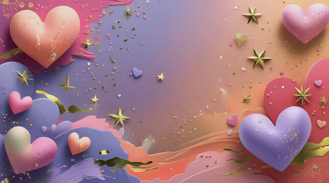 Pastel Heart Serenade