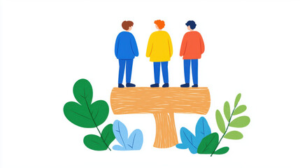 Peer Pressure, illustration, A teenager hesitating to try an extreme sport, captured in high fidelity, showcasing the emotional conflict of peer influence and adventure.