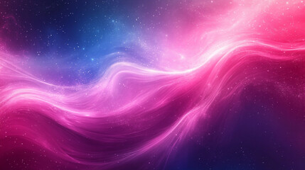 Obraz premium 3d neon abstract gradient wave background. abstract neon background concept. Ai generative 