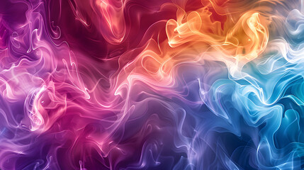 Fototapeta premium Futuristic liquid abstract colorful wallpaper, generative ai